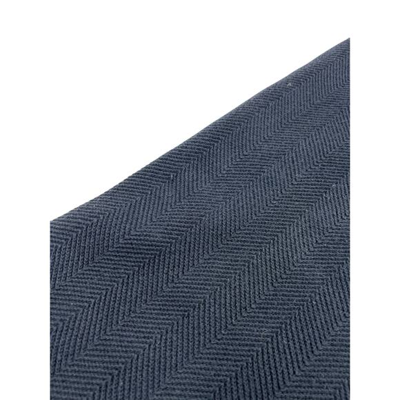 Chaps Ralph Lauren Mens Vintage 90s Navy Hand Framed Herringbone Sweater Sz L - Picture 6 of 13